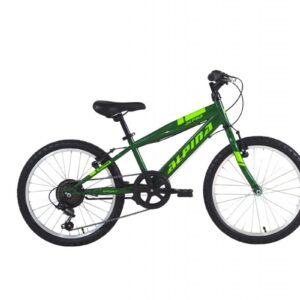 MOUNTAIN BIKE 20" ALPINA 7 SPEED GREEN