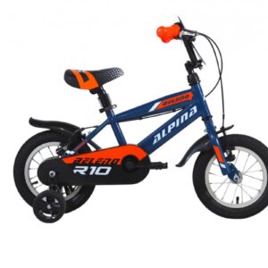 BMX 12" ALPINA  BOY BLUE/ORANGE