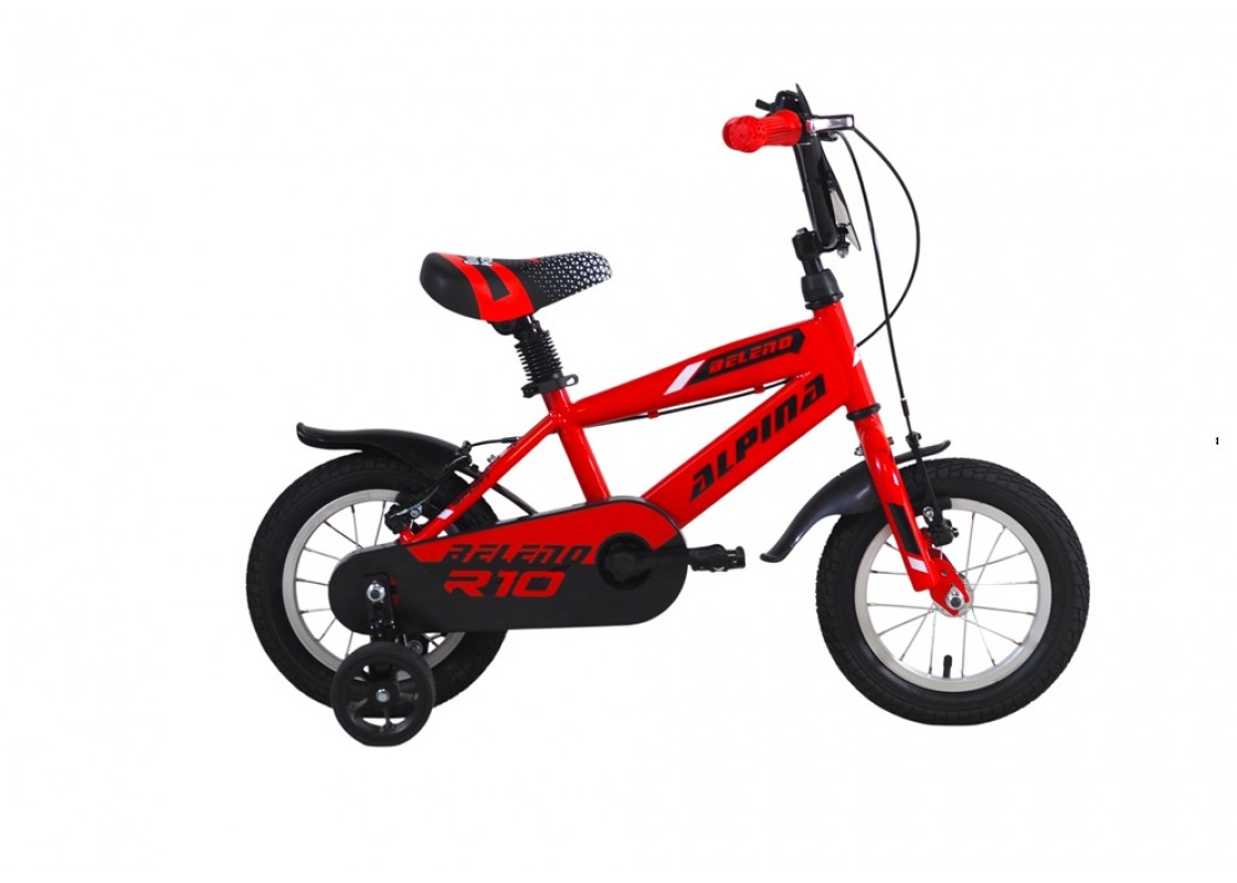 BMX 12" ALPINA BOY RED