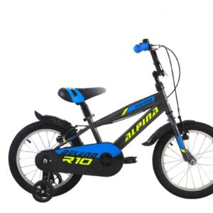 BMX 14"ALPINA BOY GREY/BLUE/YELLOW